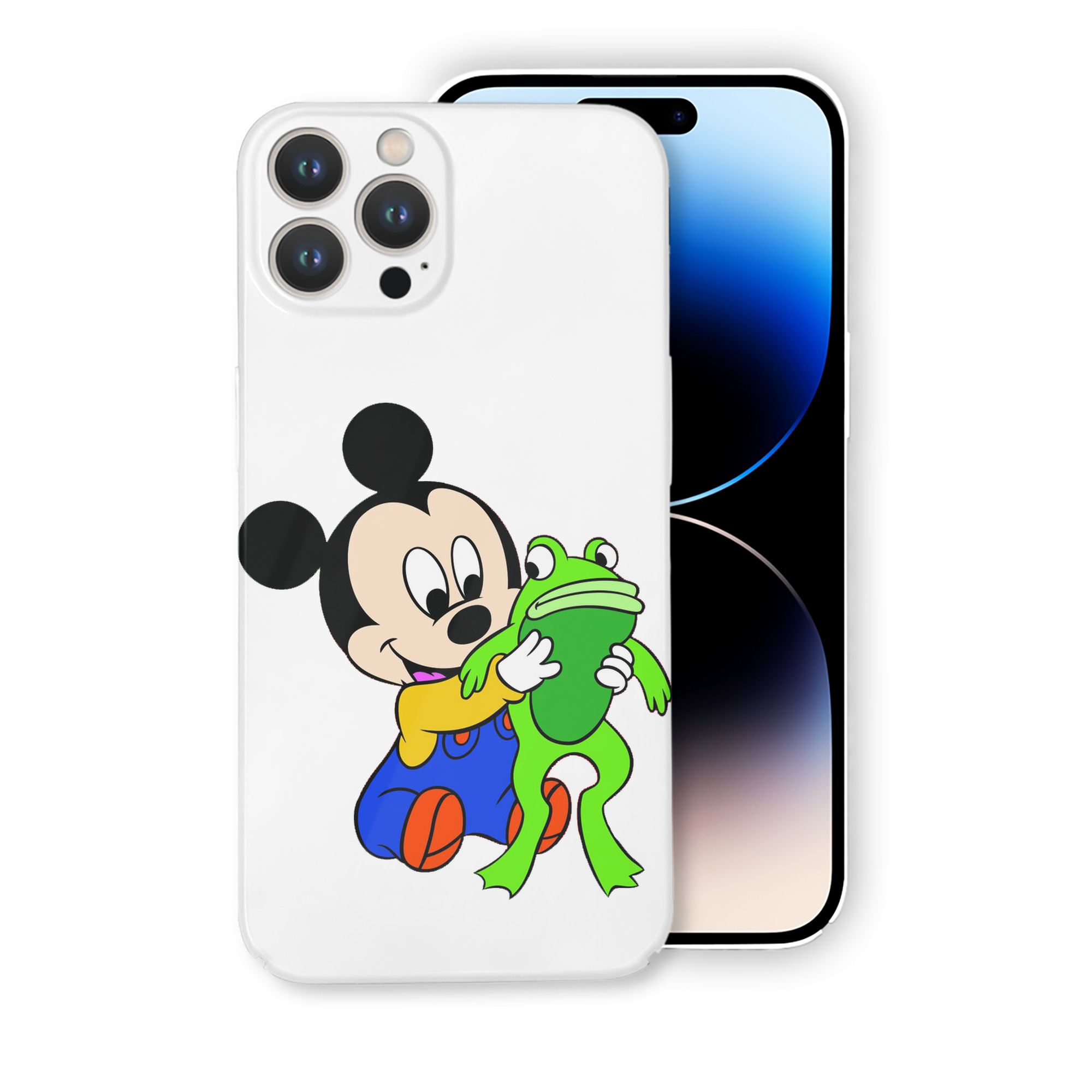 （画像用） ミッキーマウス Mickey Mouse 【iPhone 14シリーズ対応】ハードケース